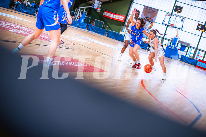 Basketball Basketball Damen Superliga 2021/22, Grunddurchgang 8.Runde Vienna D.C. Timberwolves vs. DBB LZ OÖ