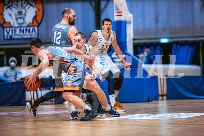 Basketball Basketball Superliga 2021/22, Grunddurchgang 13.Runde Vienna D.C. Timberwolves vs. BK IMMOunited Dukes

