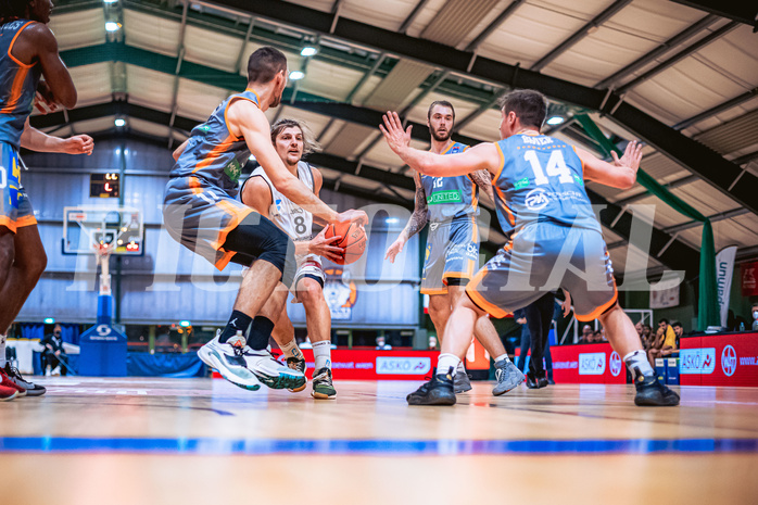 Basketball Basketball Superliga 2021/22, Grunddurchgang 13.Runde Vienna D.C. Timberwolves vs. BK IMMOunited Dukes
