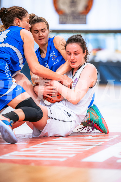 Basketball Basketball Damen Superliga 2021/22, Grunddurchgang 8.Runde Vienna D.C. Timberwolves vs. DBB LZ OÖ
