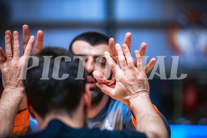 Basketball Basketball Superliga 2021/22, Grunddurchgang 13.Runde Vienna D.C. Timberwolves vs. BK IMMOunited Dukes
