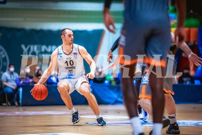 Basketball Basketball Superliga 2021/22, Grunddurchgang 13.Runde Vienna D.C. Timberwolves vs. BK IMMOunited Dukes
