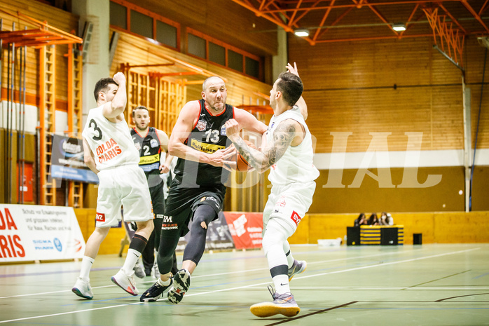 Basketball, Basketball Zweite Liga, Grunddurchgang 12.Runde, BBC Nord Dragonz, Mattersburg Rocks, Corey HALLETT (13)