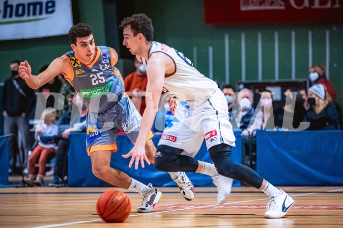 Basketball Basketball Superliga 2021/22, Grunddurchgang 13.Runde Vienna D.C. Timberwolves vs. BK IMMOunited Dukes
