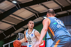 Basketball Basketball Superliga 2021/22, Grunddurchgang 13.Runde Vienna D.C. Timberwolves vs. BK IMMOunited Dukes