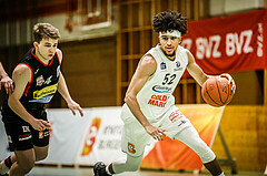 Basketball, Basketball Zweite Liga, Grunddurchgang 12.Runde, BBC Nord Dragonz, Mattersburg Rocks, Kyran Jordan Mc Clure (13)