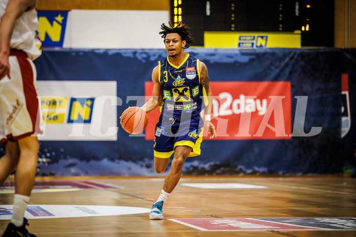 Basketball, win2day Basketball Superliga 2022/23, 8. Qualifikationsrunde, Traiskirchen Lions, UBSC Graz, Zachery Deshon Cooks (3)
