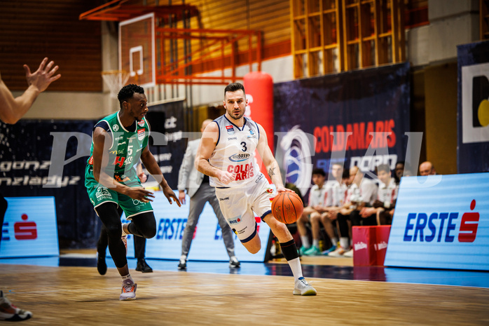 Basketball, win2day Basketball Superliga 2022/23, 8. Qualifikationsrunde, BBC Nord Dragonz, Kapfenberg Bulls, Petar Cosic (3)
