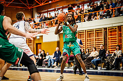 Basketball, win2day Basketball Superliga 2022/23, 8. Qualifikationsrunde, BBC Nord Dragonz, Kapfenberg Bulls, Lesly Warner (21)