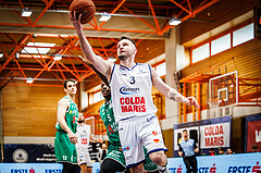 Basketball, win2day Basketball Superliga 2022/23, 8. Qualifikationsrunde, BBC Nord Dragonz, Kapfenberg Bulls, Petar Cosic (3)