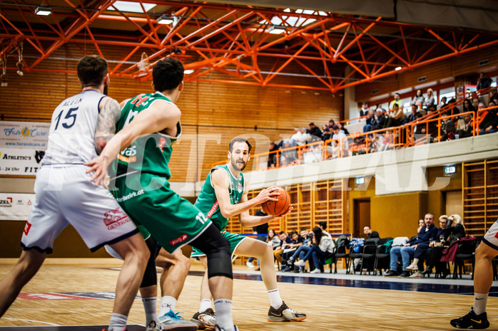 Basketball, win2day Basketball Superliga 2022/23, 8. Qualifikationsrunde, BBC Nord Dragonz, Kapfenberg Bulls, Milos Latkovic (4)