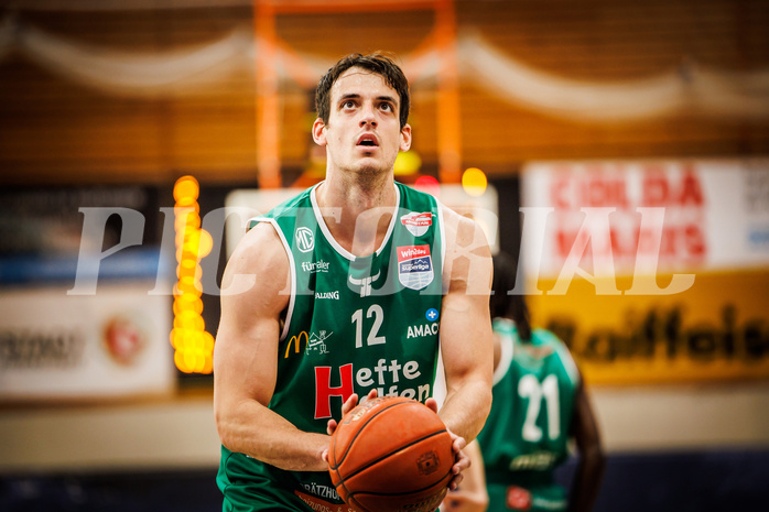 Basketball, win2day Basketball Superliga 2022/23, 8. Qualifikationsrunde, BBC Nord Dragonz, Kapfenberg Bulls, Nemanja Krstic (12)