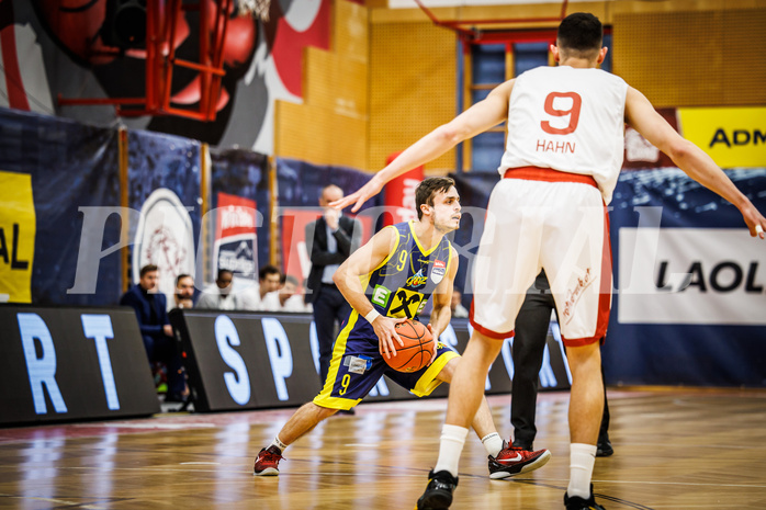 Basketball, win2day Basketball Superliga 2022/23, 8. Qualifikationsrunde, Traiskirchen Lions, UBSC Graz, Paul Isbetcherian (9)