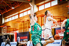 Basketball, win2day Basketball Superliga 2022/23, 8. Qualifikationsrunde, BBC Nord Dragonz, Kapfenberg Bulls, Valentin Pasterk (6)