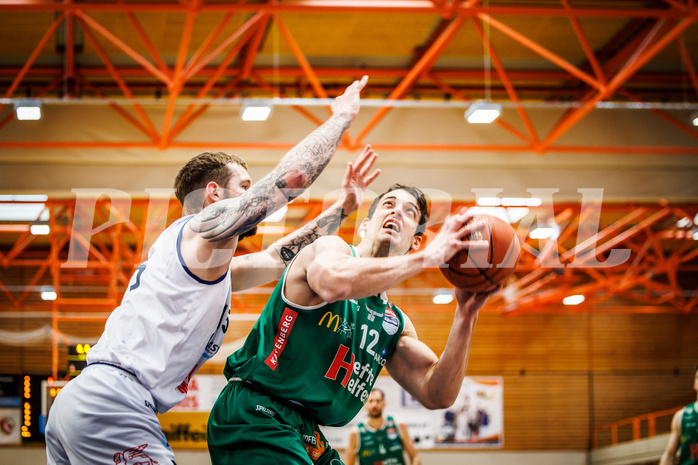 Basketball, win2day Basketball Superliga 2022/23, 8. Qualifikationsrunde, BBC Nord Dragonz, Kapfenberg Bulls, Nemanja Krstic (12)