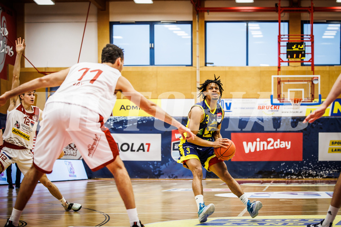 Basketball, win2day Basketball Superliga 2022/23, 8. Qualifikationsrunde, Traiskirchen Lions, UBSC Graz, Zachery Deshon Cooks (3)