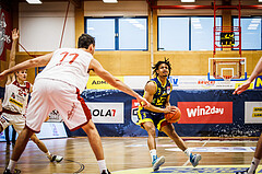 Basketball, win2day Basketball Superliga 2022/23, 8. Qualifikationsrunde, Traiskirchen Lions, UBSC Graz, Zachery Deshon Cooks (3)