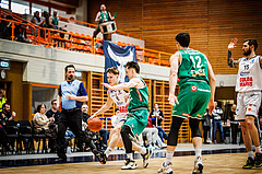 Basketball, win2day Basketball Superliga 2022/23, 8. Qualifikationsrunde, BBC Nord Dragonz, Kapfenberg Bulls, Valentin Pasterk (6)