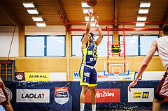 Basketball, win2day Basketball Superliga 2022/23, 8. Qualifikationsrunde, Traiskirchen Lions, UBSC Graz, Zachery Deshon Cooks (3)