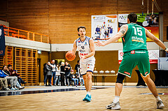 Basketball, win2day Basketball Superliga 2022/23, 8. Qualifikationsrunde, BBC Nord Dragonz, Kapfenberg Bulls, Jordan Roberts (18)