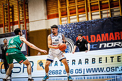 Basketball, win2day Basketball Superliga 2022/23, 8. Qualifikationsrunde, BBC Nord Dragonz, Kapfenberg Bulls, Fabio Söhnel (44)