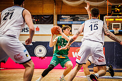 Basketball, win2day Basketball Superliga 2022/23, 8. Qualifikationsrunde, BBC Nord Dragonz, Kapfenberg Bulls, Miro Zapf (7)