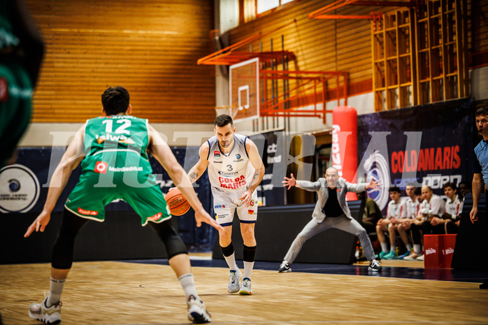 Basketball, win2day Basketball Superliga 2022/23, 8. Qualifikationsrunde, BBC Nord Dragonz, Kapfenberg Bulls, Petar Cosic (3)