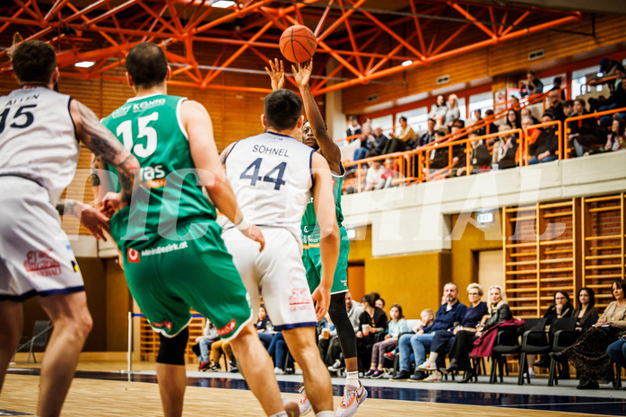 Basketball, win2day Basketball Superliga 2022/23, 8. Qualifikationsrunde, BBC Nord Dragonz, Kapfenberg Bulls, Rathen Carter (9)