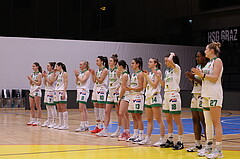 03.02.2024, Graz, Raiffeisen Sportpark, Basketball Damen Superliga 2023/24, Grunddurchgang 11.Runde, UBI Holding Graz - BK Raiffeisen Duchess Klosterneuburg ,  
