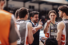 Basketball, Basketball Superliga 2023/24, Grunddurchgang 20.Runde, Oberwart Gunners, Klosterneuburg Dukes, Damir Zeleznik (Head Coach)