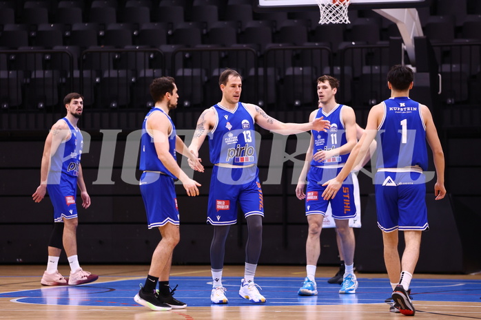 03.02.2024, Graz, Raiffeisen Sportpark Graz, Basketball Zweite Liga 2023/24, Grunddurchgang, Runde 16, Future Team Steiermark - Pirlo Kufstein Towers