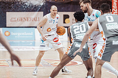 Basketball, Basketball Superliga 2023/24, Grunddurchgang 20.Runde, Oberwart Gunners, Klosterneuburg Dukes, Sebastian Kaeferle (7)