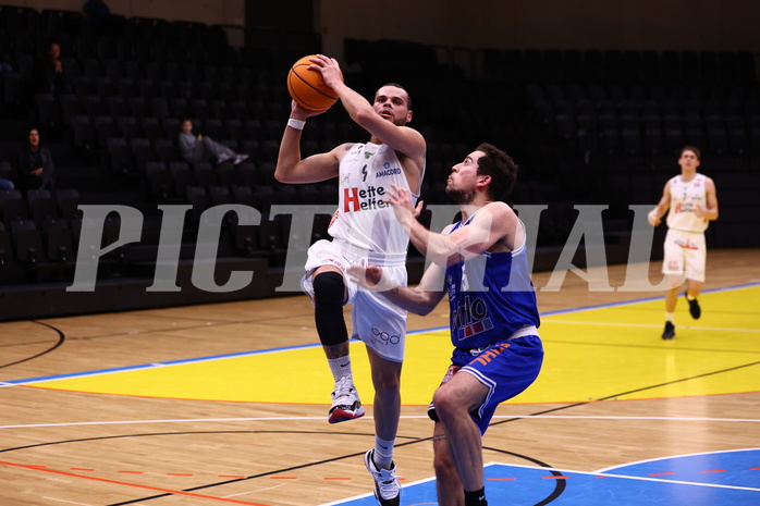 03.02.2024, Graz, Raiffeisen Sportpark Graz, Basketball Zweite Liga 2023/24, Grunddurchgang, Runde 16, Future Team Steiermark - Pirlo Kufstein Towers