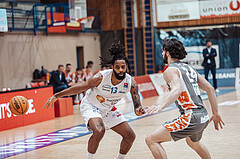 Basketball, Basketball Superliga 2023/24, Grunddurchgang 20.Runde, Oberwart Gunners, Klosterneuburg Dukes, Kris Monroe (13), Will Carius (24)