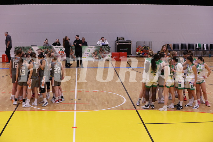 03.02.2024, Graz, Raiffeisen Sportpark, Basketball Damen Superliga 2023/24, Grunddurchgang 11.Runde, UBI Holding Graz - BK Raiffeisen Duchess Klosterneuburg ,  