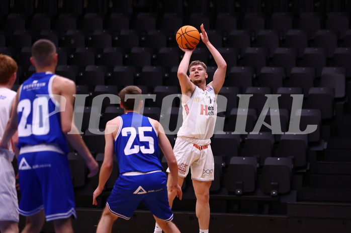 03.02.2024, Graz, Raiffeisen Sportpark Graz, Basketball Zweite Liga 2023/24, Grunddurchgang, Runde 16, Future Team Steiermark - Pirlo Kufstein Towers
