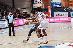 Basketball, Basketball Superliga 2023/24, Grunddurchgang 20.Runde, Oberwart Gunners, Klosterneuburg Dukes, Duje Dukan (23), Kris Monroe (13)