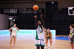 03.02.2024, Graz, Raiffeisen Sportpark, Basketball Damen Superliga 2023/24, Grunddurchgang 11.Runde, UBI Holding Graz - BK Raiffeisen Duchess Klosterneuburg ,  