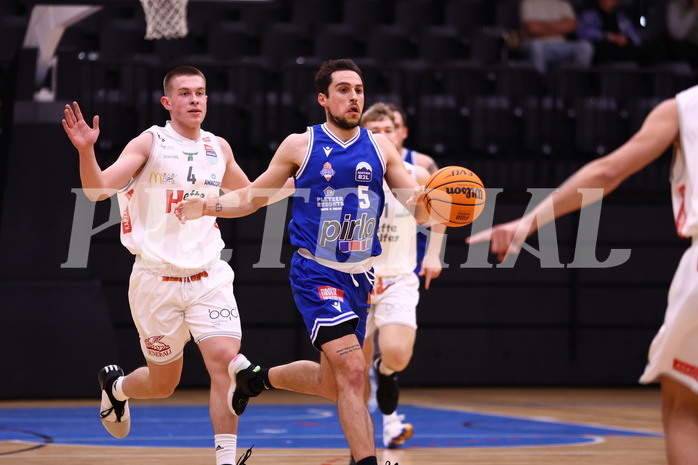 03.02.2024, Graz, Raiffeisen Sportpark Graz, Basketball Zweite Liga 2023/24, Grunddurchgang, Runde 16, Future Team Steiermark - Pirlo Kufstein Towers