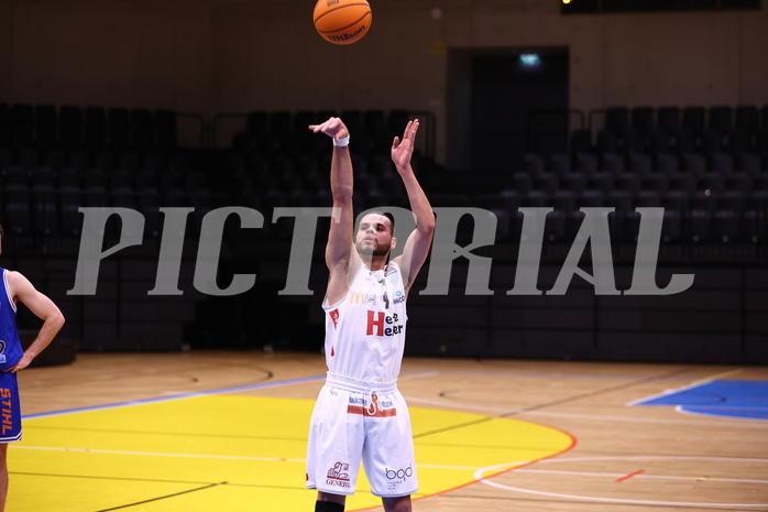03.02.2024, Graz, Raiffeisen Sportpark Graz, Basketball Zweite Liga 2023/24, Grunddurchgang, Runde 16, Future Team Steiermark - Pirlo Kufstein Towers