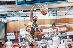Basketball, Basketball Superliga 2023/24, Grunddurchgang 20.Runde, Oberwart Gunners, Klosterneuburg Dukes, Benjamin Blazevic (11)