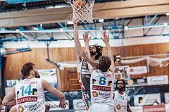Basketball, Basketball Superliga 2023/24, Grunddurchgang 20.Runde, Oberwart Gunners, Klosterneuburg Dukes, Daniel Koeppel (14), Will Carius (24), Florian Koeppel (8)