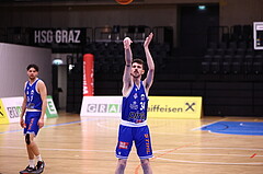 03.02.2024, Graz, Raiffeisen Sportpark Graz, Basketball Zweite Liga 2023/24, Grunddurchgang, Runde 16, Future Team Steiermark - Pirlo Kufstein Towers