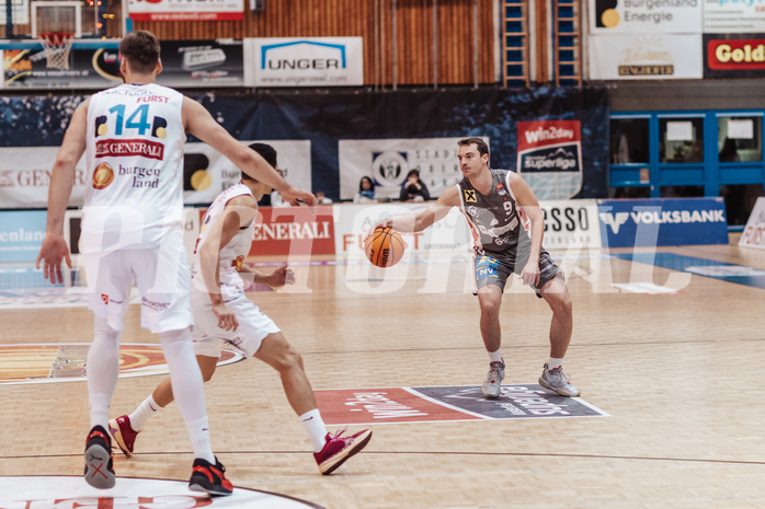 Basketball, Basketball Superliga 2023/24, Grunddurchgang 20.Runde, Oberwart Gunners, Klosterneuburg Dukes, Clemens Leydolf (9)