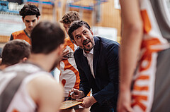 Basketball, Basketball Superliga 2023/24, Grunddurchgang 20.Runde, Oberwart Gunners, Klosterneuburg Dukes, Damir Zeleznik (Head Coach)