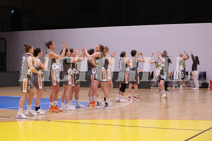 03.02.2024, Graz, Raiffeisen Sportpark, Basketball Damen Superliga 2023/24, Grunddurchgang 11.Runde, UBI Holding Graz - BK Raiffeisen Duchess Klosterneuburg ,  
