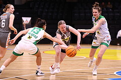 03.02.2024, Graz, Raiffeisen Sportpark, Basketball Damen Superliga 2023/24, Grunddurchgang 11.Runde, UBI Holding Graz - BK Raiffeisen Duchess Klosterneuburg ,  