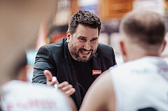 Basketball, Basketball Superliga 2023/24, Grunddurchgang 20.Runde, Oberwart Gunners, Klosterneuburg Dukes, Horst Leitner (Head Coach)