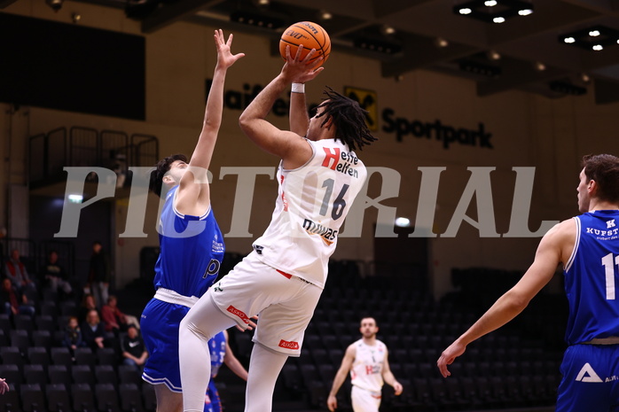 03.02.2024, Graz, Raiffeisen Sportpark Graz, Basketball Zweite Liga 2023/24, Grunddurchgang, Runde 16, Future Team Steiermark - Pirlo Kufstein Towers