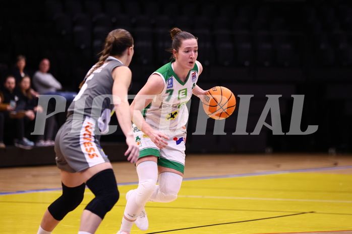 03.02.2024, Graz, Raiffeisen Sportpark, Basketball Damen Superliga 2023/24, Grunddurchgang 11.Runde, UBI Holding Graz - BK Raiffeisen Duchess Klosterneuburg ,  